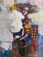 Pitsko Giennadij - The lady with the cat