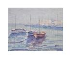 Enrique Pastor (1953) - Sea reflections at dawn, Antiek en Kunst