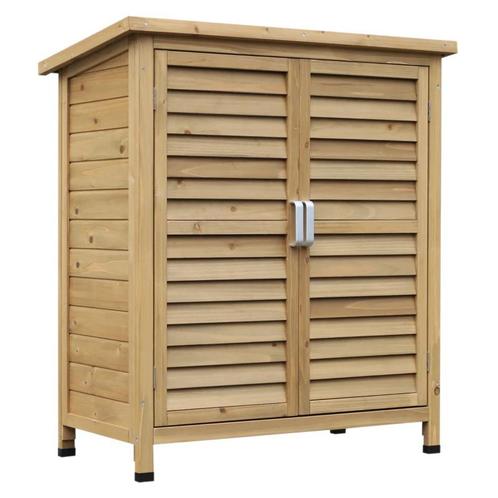 TRUUSK Tuinkast Houten Gereedschapsschuur Gereedschapsschuur, Tuin en Terras, Bergingen en Tuinkasten, Nieuw, Verzenden