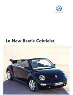 2005 VOLKSWAGEN NEW BEETLE CABRIOLET BROCHURE FRANS (BE), Nieuw, Volkswagen, Author
