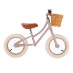 Loopfiets 12 inch in dusty roze – stijlvolle balansfiets.., Kinderen en Baby's, Speelgoed | Buiten | Voertuigen en Loopfietsen