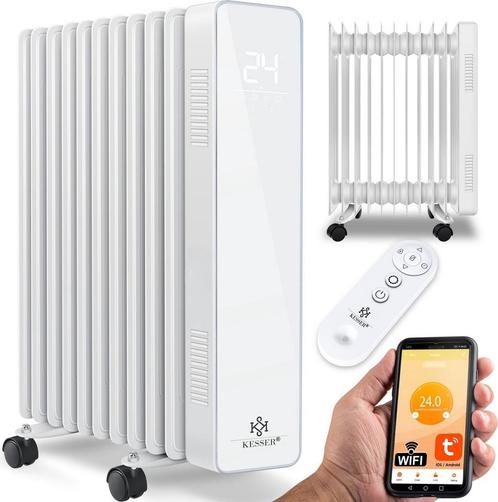 Olieradiator - oliegevulde radiator max 2500W - elektrische, Doe-het-zelf en Verbouw, Verwarming en Radiatoren, Verzenden