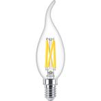 PHILIPS - LED Lamp E14 - MASTER LED E14 Gebogen-Tip Kaars, Nieuw, Ophalen of Verzenden, Led-lamp, Soft of Flame