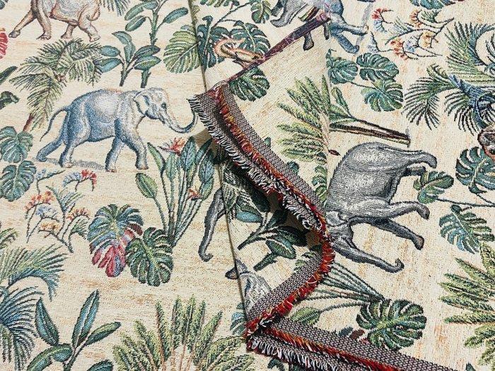 “De Parada van de Olifanten” – Gobelin wandtapijt met, Antiek en Kunst, Antiek | Kleden en Textiel