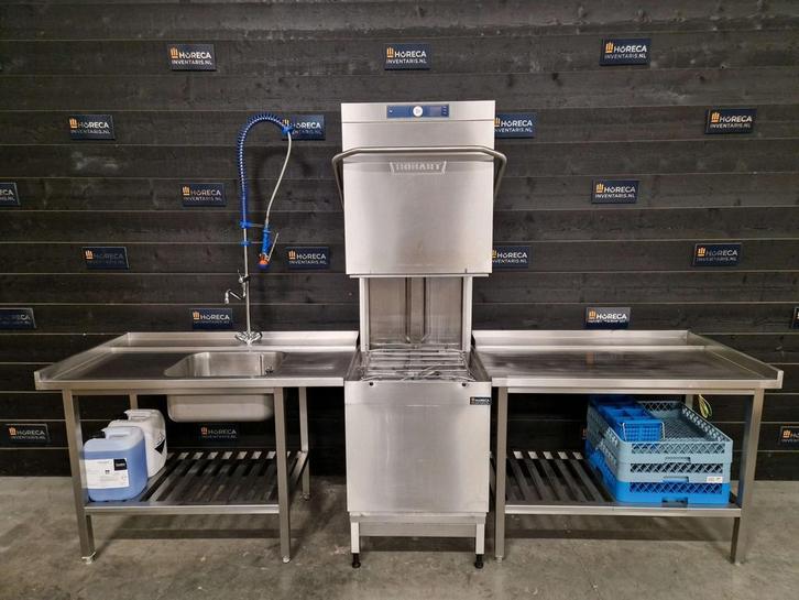 Vaatwasser | vaatwasstraat | Hobart | AMXRS-10A | 400V, Zakelijke goederen, Horeca | Keukenapparatuur, Gebruikt, Wassen en Drogen