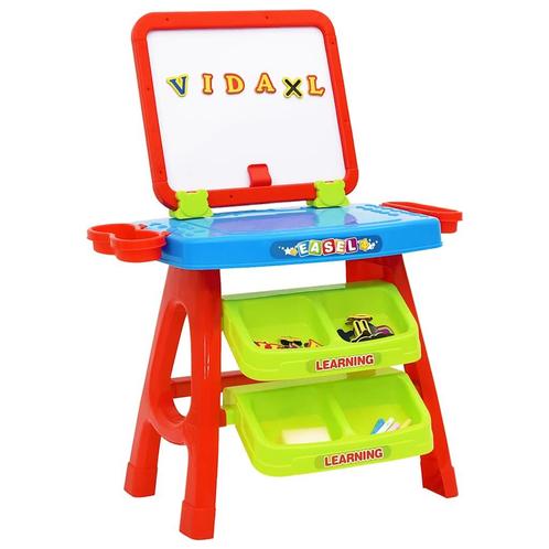 vidaXL Leerbord voor kinderen Easel and Learning 3-in-1, Kinderen en Baby's, Speelgoed | Poppen, Nieuw, Verzenden