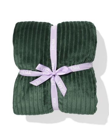 HEMA Plaid 130x150cm sherpa blauwgroen van €18.99 voor sale beschikbaar voor biedingen