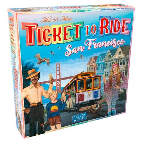 Ticket to Ride San Francisco, Hobby en Vrije tijd, Gezelschapsspellen | Bordspellen, Nieuw, Verzenden