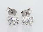 Oorstekers Metaal - 2.55ct. tw. Diamant (Natuurlijk) -