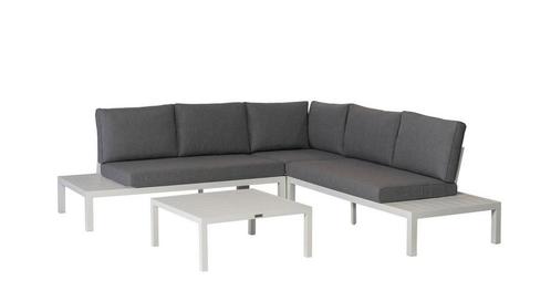 Exotan La Vida loungebank wit met aluminium frame SUPER SALE, Tuin en Terras, Tuinsets en Loungesets, Ophalen of Verzenden