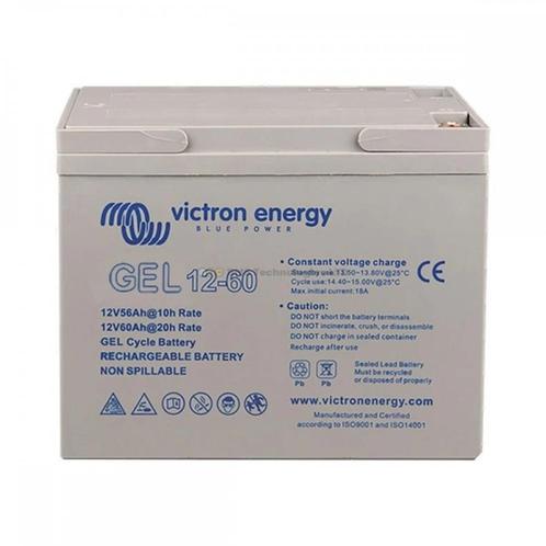 Victron 12V 60Ah (C20) GEL Deep Cycle-accu M6 (Loodaccu), Telecommunicatie, Mobiele telefoons | Batterijen en Accu's, Nieuw, Verzenden