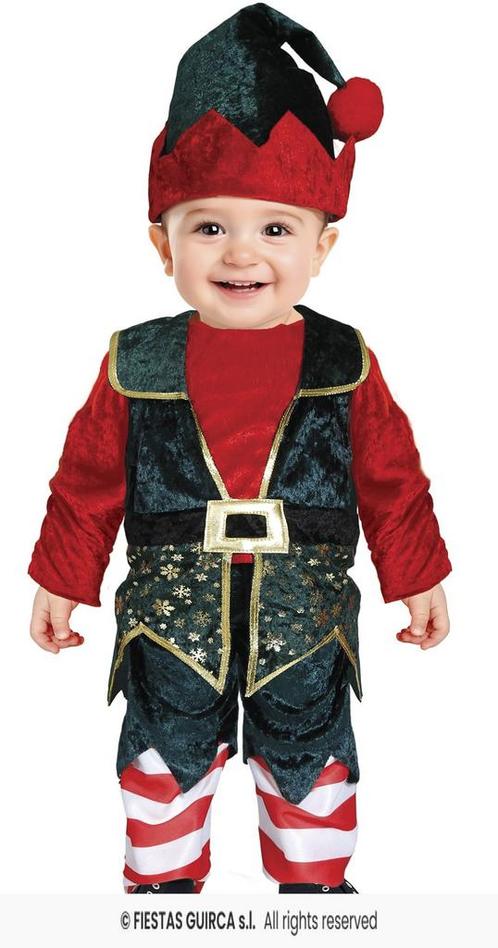 Kerst Elfje Baby Jongen Fluweel, Kleding | Dames, Carnavalskleding en Feestkleding, Nieuw, Ophalen of Verzenden