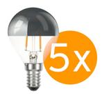 5 stuks Ledmaxx LED kopspiegellamp zilver E14 2W 180lm 27..., Ophalen of Verzenden, Nieuw