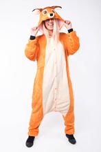 Onesie Bambi Hert Pak Ree Kostuum M-L 170 176 Hertenpak Hert, Maat 38/40 (M), Carnaval, Nieuw, Ophalen of Verzenden