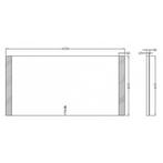 Spiegel Sunny Dimbare Led 60X120 Cm, Ophalen of Verzenden, Nieuw
