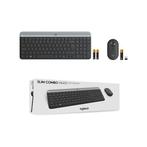 Logitech Slim Wireless Combo MK470, Azerty BE, Computers en Software, Toetsenborden, Verzenden, Zo goed als nieuw