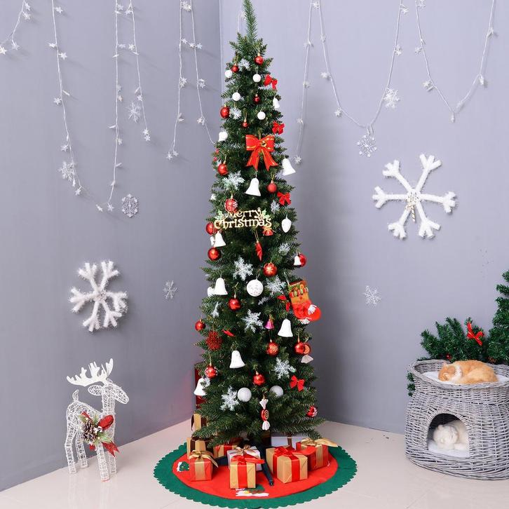 Kerstboom –  - Spar - Spitse takken - Groen, Diversen, Kerst, Nieuw, Ophalen of Verzenden