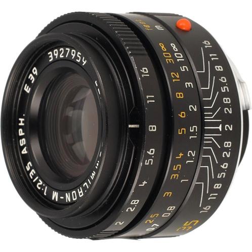 Leica 11879 Summicron-M 35mm F/2 ASPH. zwart | Tweedehands, Audio, Tv en Foto, Fotocamera's Digitaal, Gebruikt, Overige Merken