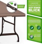 Tillvex® Inklapbare Tafel - Campingtafel - Klaptafel - 180x7, Verzenden, Zo goed als nieuw