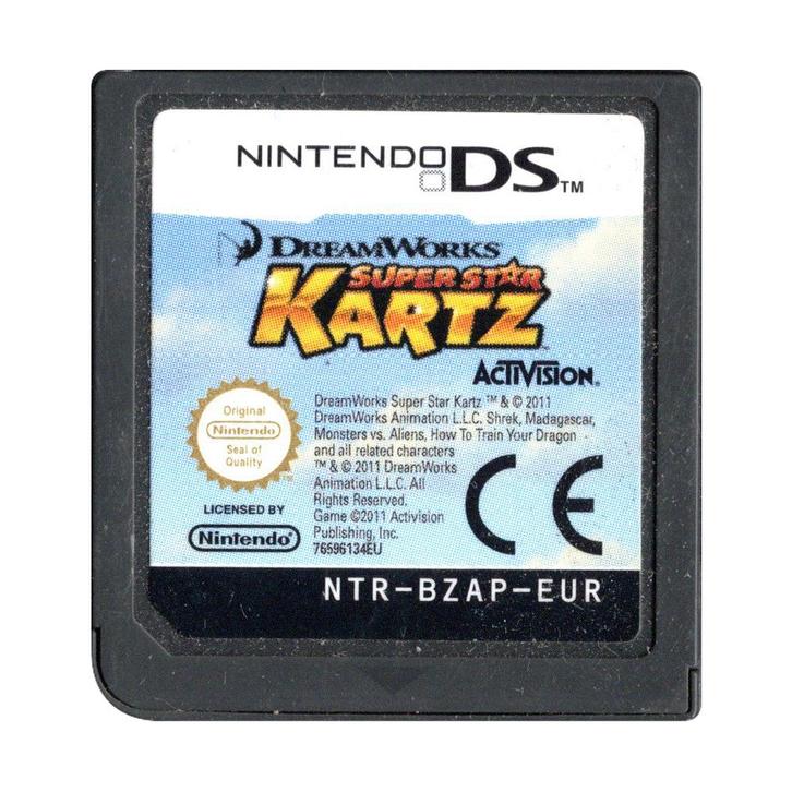 DS DreamWorks Super Star Kartz, Spelcomputers en Games, Games | Nintendo DS, Zo goed als nieuw, Verzenden