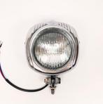 Koplamp | Vintage | Aluminium| Helder | 60s Style, Motoren, Verzenden, Nieuw