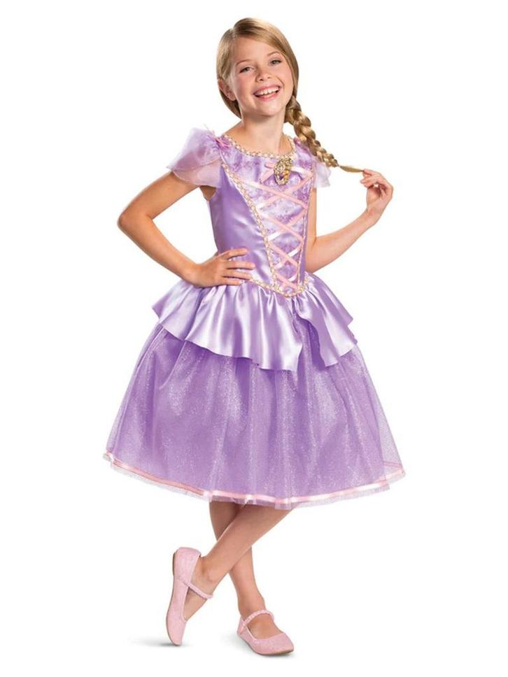 Disney Rapunzel Jurk Kind Luxe, Kleding | Dames, Carnavalskleding en Feestkleding, Nieuw, Ophalen of Verzenden