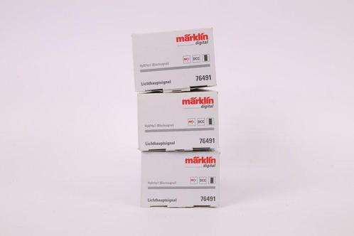 Märklin H0 - 76491 - Signalen (3) - Drie digitale, Hobby en Vrije tijd, Modeltreinen | H0