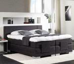 Electrisch Bed Preside 140 x 210 Detroit Light Gre €962,50 !, Nieuw, Crème, Stof, 210 cm