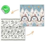 Speelmat baby - foam - opvouwbaar - 200x180x1cm - dubbelz..., Kinderen en Baby's, Speelgoed | Educatief en Creatief, Ophalen of Verzenden