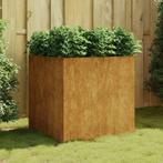 vidaXL Plantenbak 80x80x80 cm cortenstaal, Verzenden, Nieuw, Metaal, 60 tot 100 cm