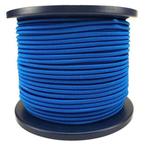 4mm Elastisch Touw - Blauw- 100 meter op rol, Verzenden, Nieuw