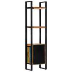 vidaXL Boekenkast 45x30x171 cm massief gerecycled hout, Minder dan 50 cm, Verzenden, Nieuw, 150 tot 200 cm