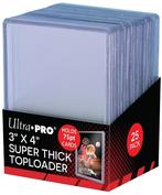 Toploader - 3 x 4 Thick 75pt (25 stuks) | Ultra Pro -, Verzenden, Nieuw