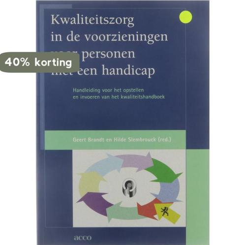Kwaliteitszorg in de voorzieningen voor personen met een, Boeken, Wetenschap, Gelezen, Verzenden