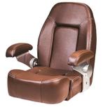 Vetus stuurstoel Seaman mahonie bruin bij BOOTSTOELEN.NL, Watersport en Boten, Accessoires en Onderhoud, Ophalen of Verzenden