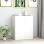 vidaXL Dressoir 60x30x75 cm bewerkt hout wit, Huis en Inrichting, Verzenden, Nieuw, 50 tot 100 cm, 25 tot 50 cm