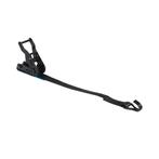 Spanband 25 mm 1,5 ton 9M Zwart met Zwarte Hardware, Auto diversen, Aanhangwagen-onderdelen, Verzenden, Nieuw