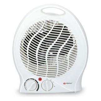 Ventilatorkachel | Alpina (2000W, Ruimtes tot 22 m², Wit), Doe-het-zelf en Verbouw, Verwarming en Radiatoren, Nieuw, Verzenden