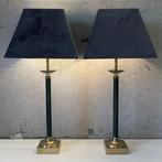 Kullmann Lampen - Tafellamp - Messing, Metaal, stof - Twee