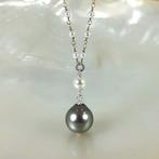 Halsketting Zilver Parel - Parel - Tah. & Akoya Ø3,5-13,5mm, Nieuw
