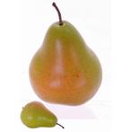 Kunst fruit peer/peren 12 cm - Kunst fruit, Nieuw, Verzenden