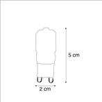 G9 LED lamp, 2,5W, 200 lumen, 2700K, Ophalen of Verzenden, Nieuw in verpakking