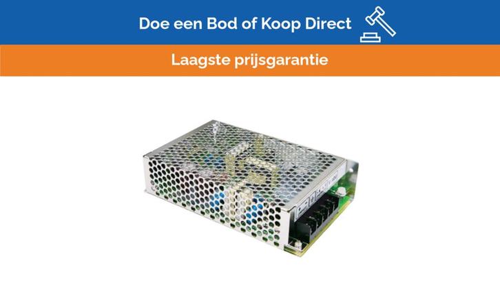 Bieden: Mean Well 50W SD-50A-24 power supply converter, Watersport en Boten, Navigatiemiddelen en Scheepselektronica, Kabel of Apparatuur