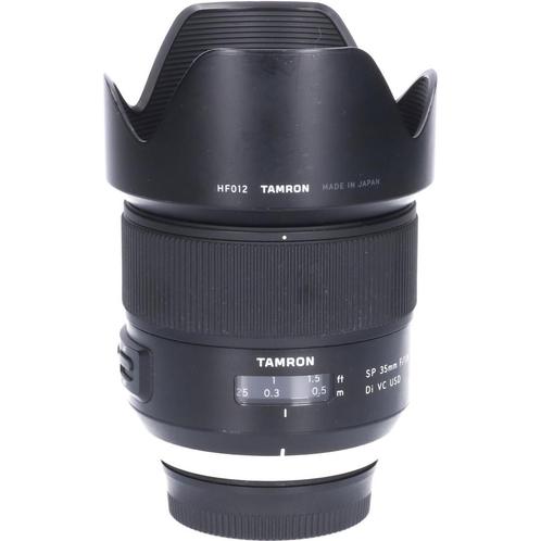 Tweedehands Tamron SP 35mm f/1.8 Di VC USD Nikon CM5236, Audio, Tv en Foto, Fotografie | Lenzen en Objectieven, Standaardlens