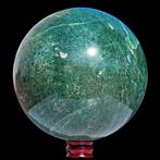 Grote A+++ Groene Aardbei-kwarts Bol - Hoogte: 285 mm -