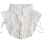 Wit kanten kraagje met punt kraag - losse blouse kraagjes, Kleding | Dames, Maat 38/40 (M), Verzenden, Wit, Nieuw