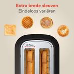 2dekans | KitchenBrothers Broodrooster - Toaster - 6, Witgoed en Apparatuur, Broodroosters, Ophalen of Verzenden, Zo goed als nieuw