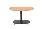 Garden Impressions - Leon bijzettafel - 70x70xH42 - Carbon, Tuin en Terras, Tuintafels, Verzenden, Nieuw, Rond, Hout