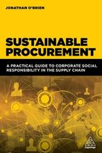 9781398604681 Sustainable Procurement Jonathan OBrien, Verzenden, Nieuw, Jonathan O'Brien