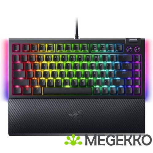 Razer BlackWidow V4 75% Zwart, Computers en Software, Toetsenborden, Nieuw, Verzenden